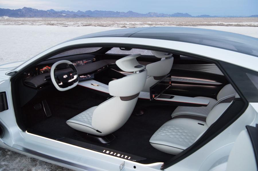 Интерьер Infiniti Q Inspiration Concept 2018 года  (фото 44 из 60)